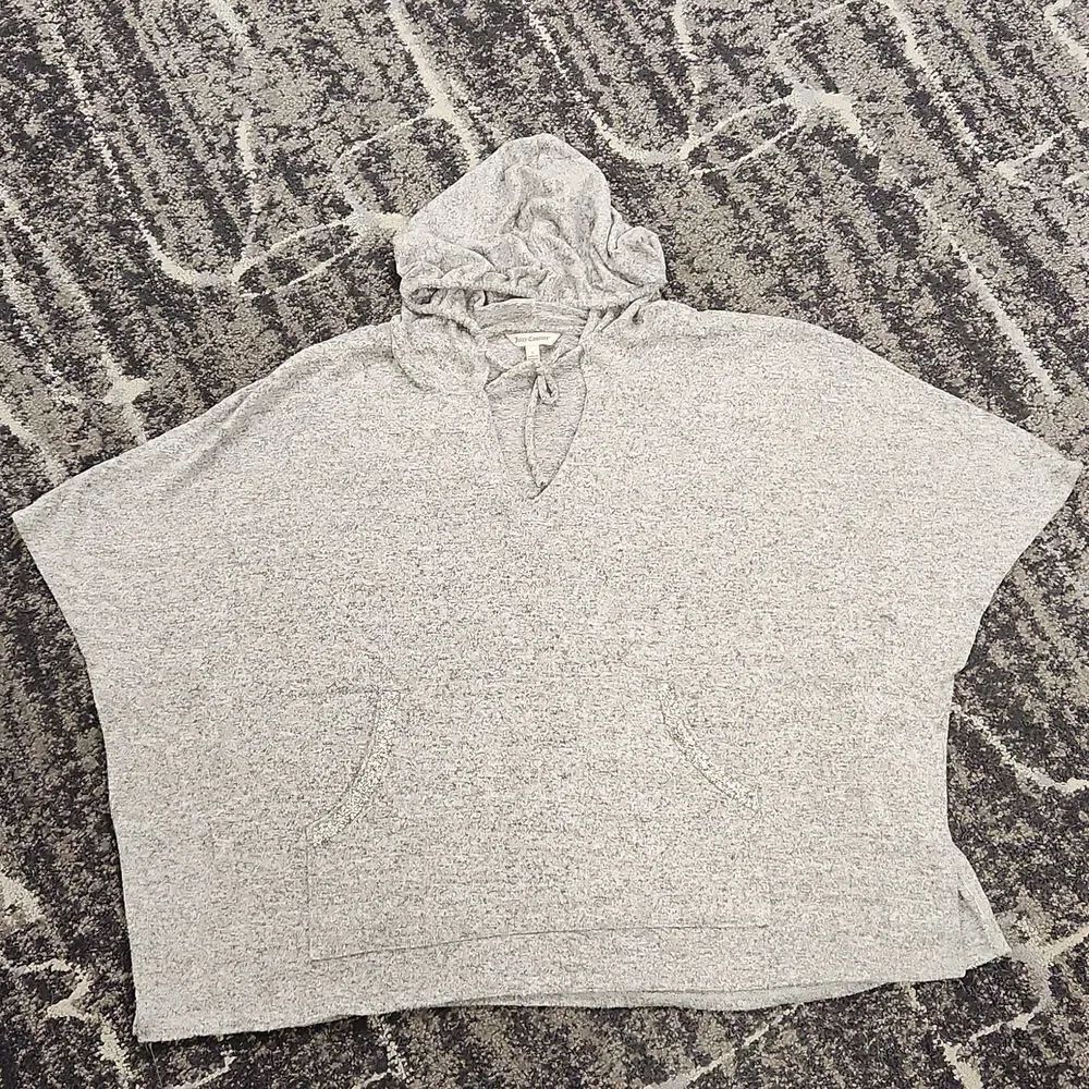 Juicy Couture Hoodie Bling Pocket Trim L